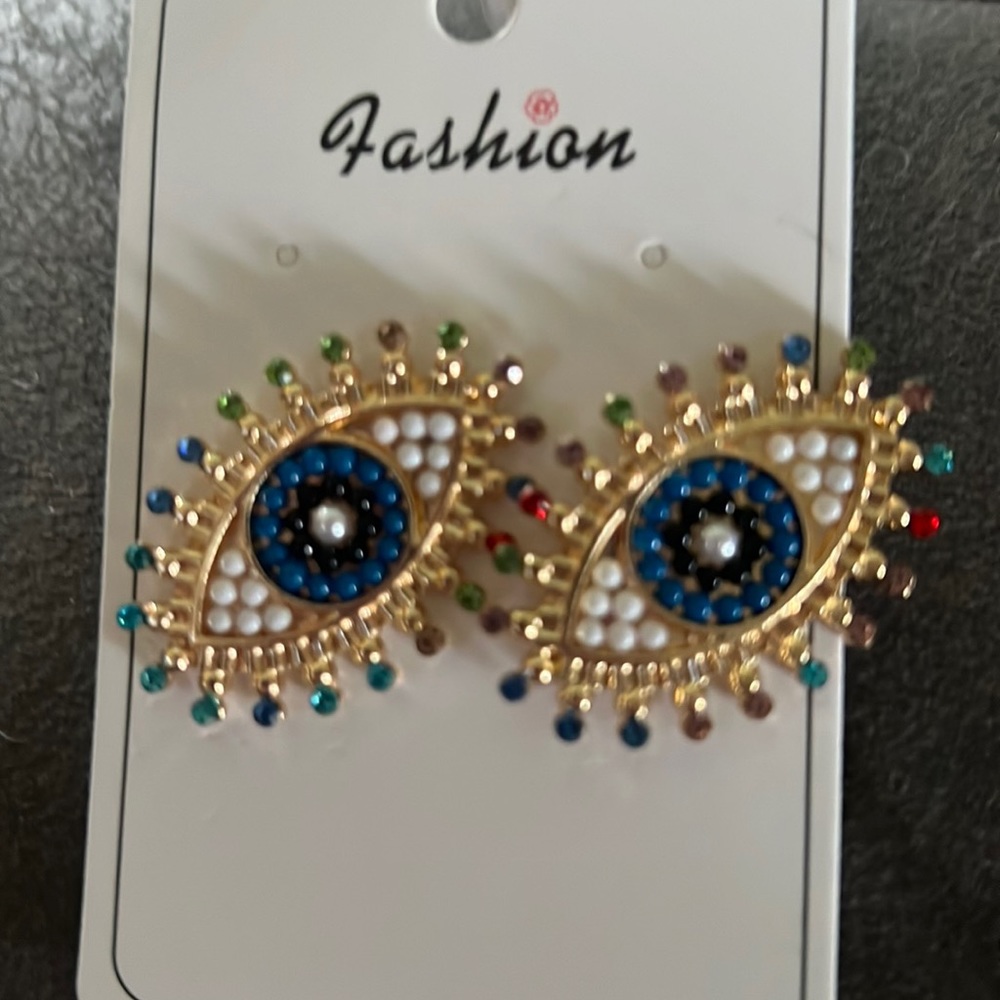 Evil Eye Earrings